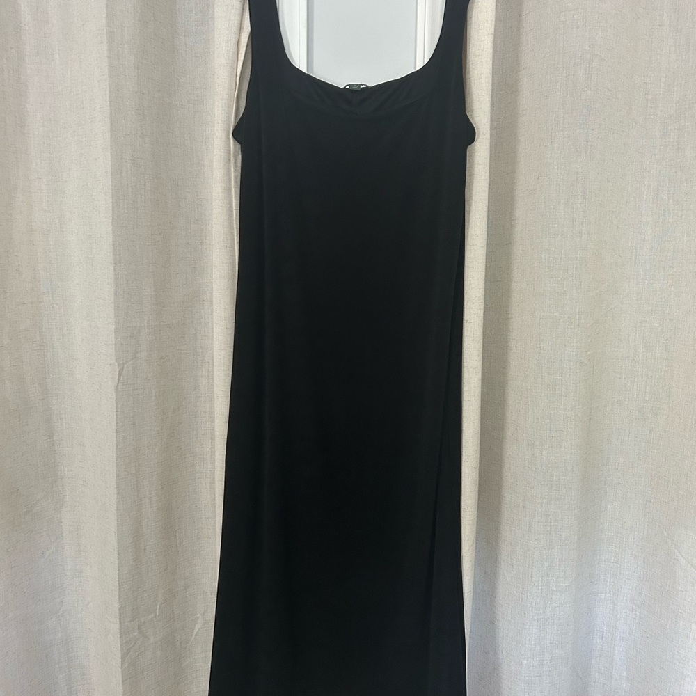 Wild Fable Black Maxi Slip Dress